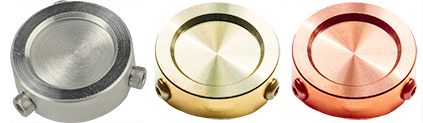 EM-Tec F25 filter disc holder for Ø25mm filters, pin